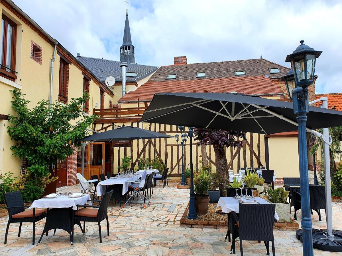 Hotel Croix Blanche De Sologne Chaumont-sur-Tharonne Exterior foto
